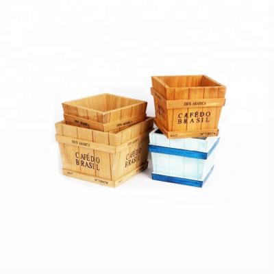 China Large Modern Wholesale Wooden Flower Pot Planter, Hot Wooden Flower Pot Stands Desgin For Sale for sale