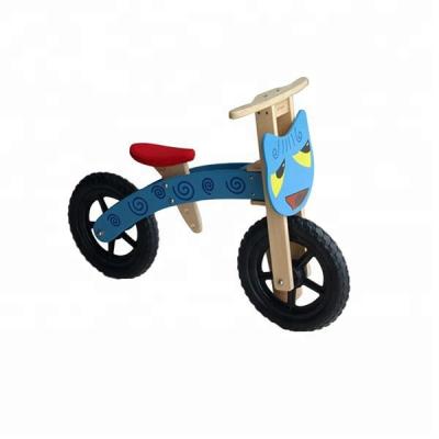 China Racing Wooden Kids Bike & Wooden Bike & Wooden Baby Balance Bike for sale