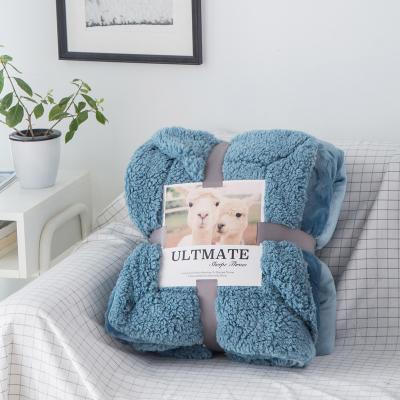 China Sustainable Wholesale Soft Blanket Baby Good Quality Newborn Fleece Blanket for sale