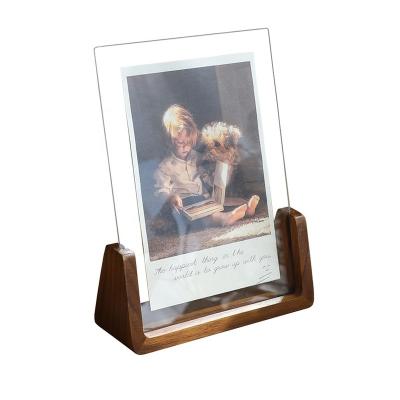 China Wooden Modern Design High-Clear Plastic Frame Modern Style And Picture Frame Christmas Picture Frame Sublimation Acrylic Picture Frame for sale