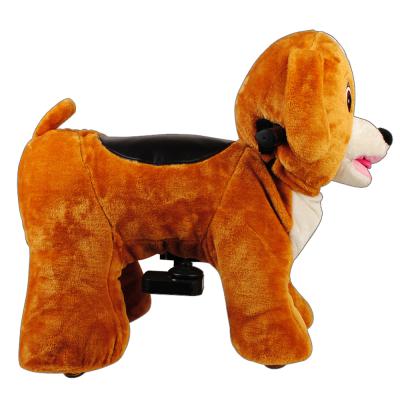 China Ride On Toy Custom Battery Operated Kids Ride On Plush Animal Electric Scooter Toys In The Mall for sale