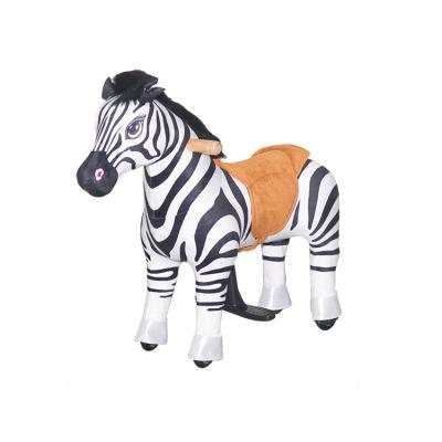 China Ride On Toy Zebra Ride On Pony Horse Toys Walking Mechanical Horse Toy for sale