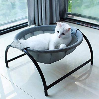 China Breathable Easy Assembly Breathability Detachable Cat Bed Pet Hammock Bed Excellent Inside for sale