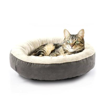 China Wholesale Dogs Cats Manufacturer Luxury Soft Washable Plush Boat Dog Bed for sale