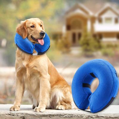 China Personalized Protective Inflatable Collar for Dogs and Cats Soft Pet Recovery Collar for sale