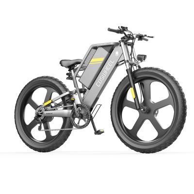 China Aluminum Alloy High Performance 500w 750w 1000w 2 Disc Brake Electric Bicycle E Bike Electric City Bike for sale