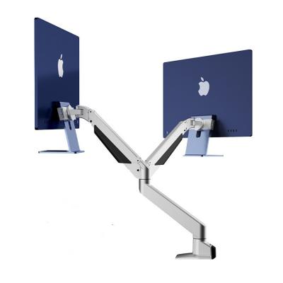 China Large Aluminum Design Ergonomic Aluminum Monitor Arm Flexible Bracket For iMac 2021 for sale