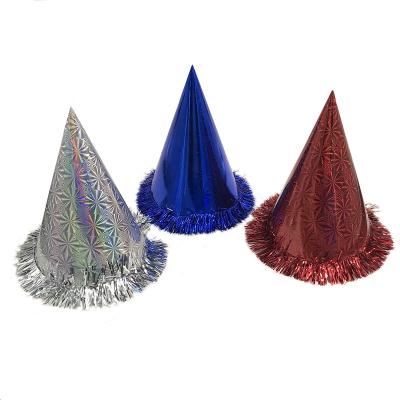 China New handmade kids birthday party paper top hats decoration for sale