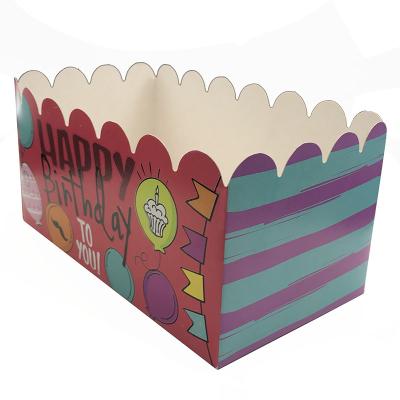 China Recyclable Custom Food Packaging Box Popcorn Paper Box for sale