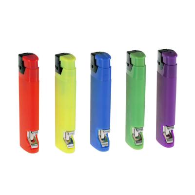 China Zhuoye Electronic Special Design Functional With Opener High-end Refillable Cigarette Lighter for sale