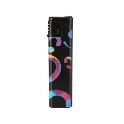 China Different custom logo ISO quality colorful Custom refillable flint lighter disposable electronic cigarette gas Lighter for sale