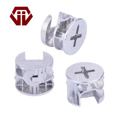 China Modern Furniture Cam Lock Fastener Cam For Mini Fix Screw Nuts Joint Eccentric Connector Wheel for sale