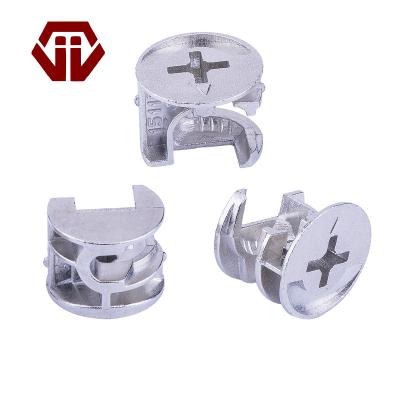 China Modern Pre-Inset Screw Hardware Connector Joint Nut Cam Locks Eccentric Screw Wheel for sale