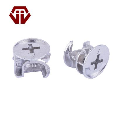 China Modern Galvanized Furniture Hardware Connector Joint Screws 3 In 1 Cam Locking Finger for sale