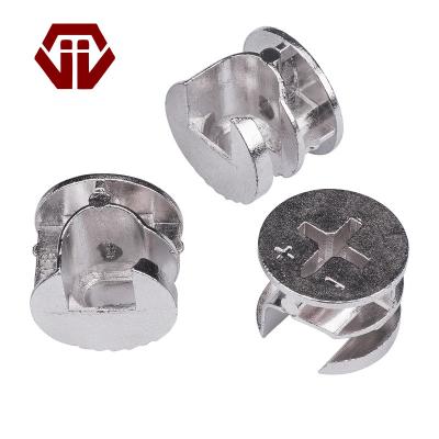 China Modern Eccentric Joint Nuts Connector Eccentric Fastener Wheel Connector Eccentric Furniture Wheel for sale