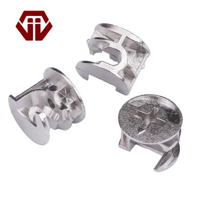 China New Modern Trending Hot Sale Furniture Cam Fitting Eccentric Lock Zinc Plating Steel Furniture Cam Fitting for sale