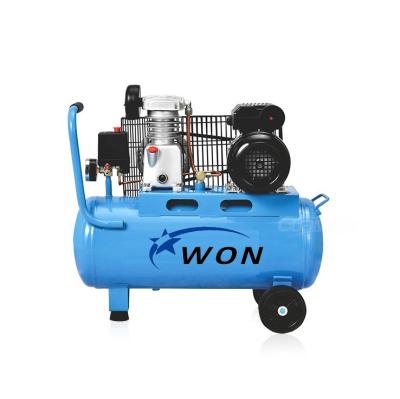 China Pneumatic System Good Quality Portable Belt Driven Type Rotary Screw Air Compressor for sale