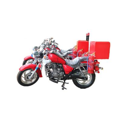 China Two Stroke OEM Manufacturer Fire Fighting Wheel Two Extinguishing Motorcycle With Water Tank for sale