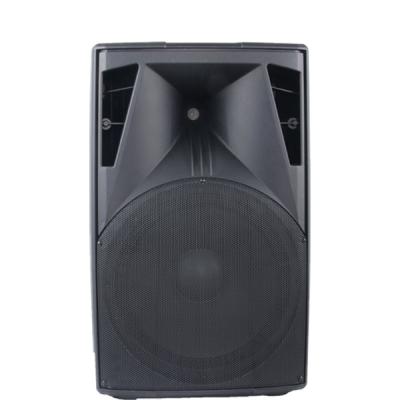 China High power PLASTIC audio plastic active dsp monitor speaker pro digital active 15inch speaker for sale