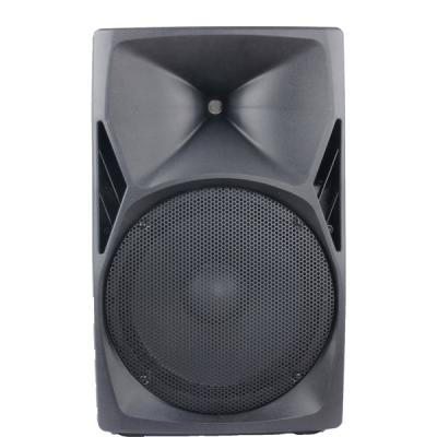 China High power PLASTIC professional active dsp monitor speaker audio equipment digital active 15inch speaker for sale