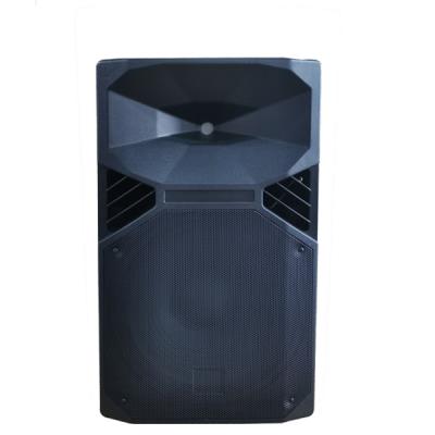 China 15 inch professional plastic control plastic portable outdoor bluetooth mp3 active high power PA speakers for sale