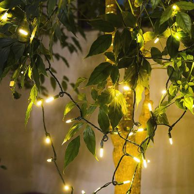 China Outdoor Decoration Mini Christmas Decorative End to End Connection String Lights for sale