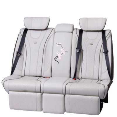 China Hot Sale Luxury Leather Camper With Electric Control Maybach Style Headrest For Metris for sale