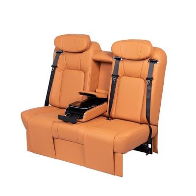 China Leather Factory Supply Recliner Sofa Bed For Granvia Mechanism Electric Car Seat Control Wireless Charging for sale