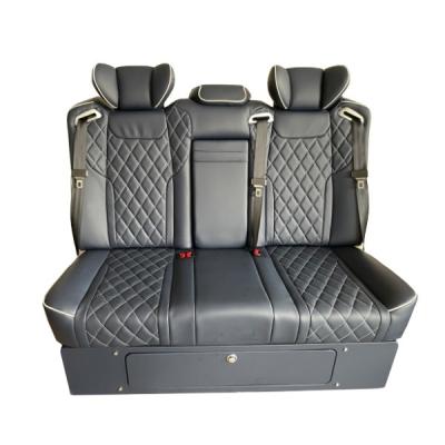 China Maybach Style Headrest Leather Cordless Filling Car Seats Sofa Bed For Mercedes-Benz for sale