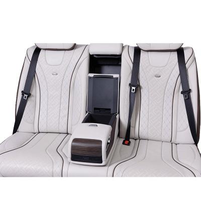 China Manufacturer Wholesale Wireless Charging Leather Material With Recliner Mechanism Slot Sofa Bed Car For Vellfire for sale