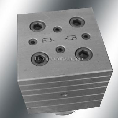 China Steel post-co-extrusion profiles plastic mold die for sale