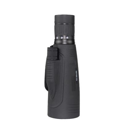 China Cheap Price 10-30x50 TELESCOPE Zoom Hand Monocular Single Focus For Bird Watching for sale