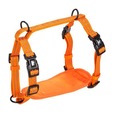 China Lights newly designed adjustable and comfortable outdoor dog harness for sale