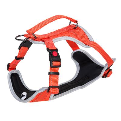 China Lights newly designed adjustable and comfortable outdoor dog harness for sale