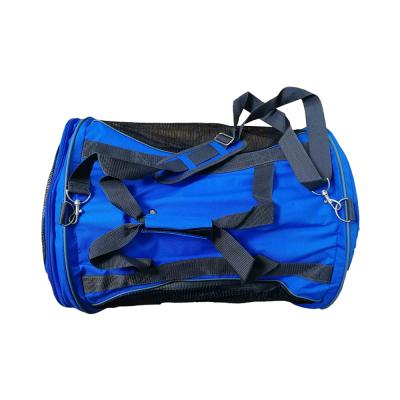 China Environmental Friendly And Breathable Direct Breathable Fiber Pet Travel Bag for sale