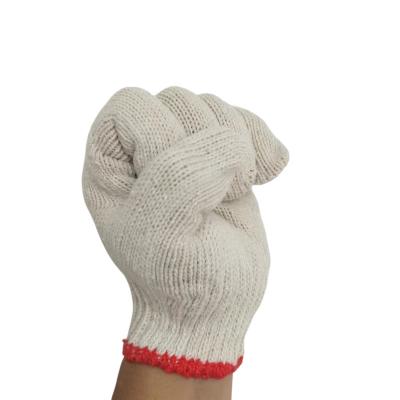 China 700 Needle G7 High Quality White Wear Resistant Cotton Gauze Work Gloves Wear Resistant Gloves For Construction Site Factories for sale