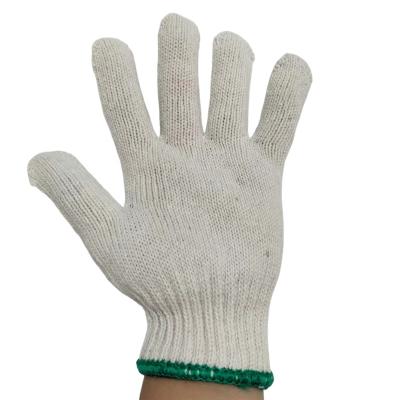 China Work Safety Wear-Resistant Thickened White Gloves 900g Extended Cotton Protective High Temperature Resistant Gloves For Mechanic Welding for sale