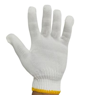 China Wear Resistant Made in China Labor 500g Nylon Abrasion Gloves Protective Soft Anti-Slip Resistant Breathable Work Gloves for sale