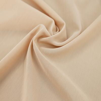 China Medical Spandex 4 Way Stretch Screen Power Nylon Mesh High Stretch Shapewear Elasticity Fabric for sale