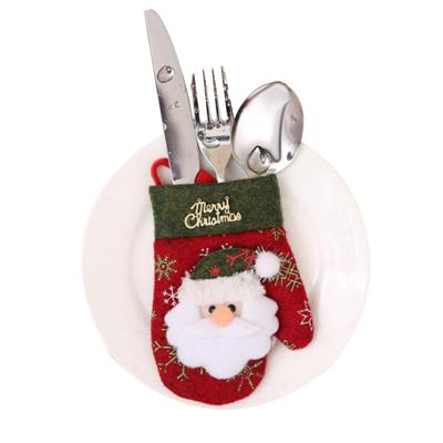 China For Home Xmas Decorations Snowman Kitchen Tableware Holder Bag Party Gift Christmas Ornament Christmas Decorations For Home Table for sale