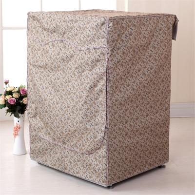 China Sunscreen UV Waterproof Washing Machine Dust Cover Washing Machine Dust Cover Drier Resistance Cloth Cover for sale