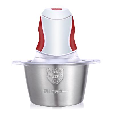 China Easy Operate Household Kitchen Portable Stainless Electric Small Mini Meat Grinders Vegetable Blades for sale