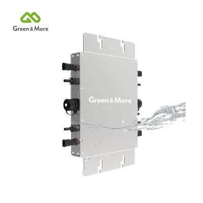 China Home Green Plus 2.4kw Micro Solar Inverter With Solar Charge Controller For Home System Energy Products for sale