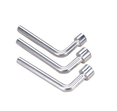 China Tighten Screw Single Head Duct Elbow Combination Set L Shaped Socket Wrench for sale