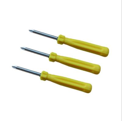 China Pocket Mini Screwdriver Set Household Tool Quality Factory Direct Sale Small Iron Yellow Parts for sale