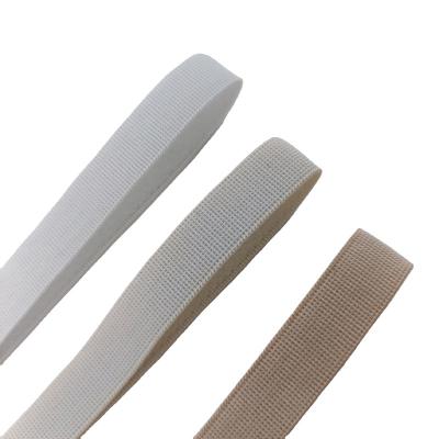 China Factory wholesale matte elastic band polyester mesh strap elastic underwear elastic bra strap for sale