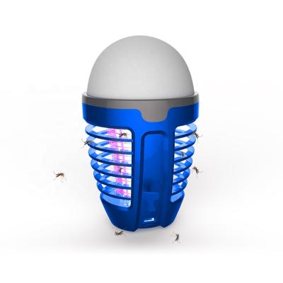 China Mosquito Killer Lamp Customized Reflector Portable Insect Zappers 2 Bulb In 1 Mosquito Killer Trap Lamp For Outdoor Home for sale