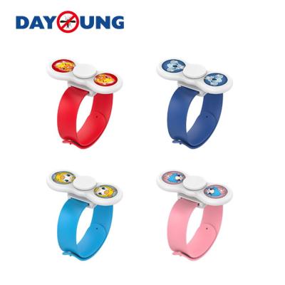 China Fashion Viable Kids Toy Natural Anti Insect Mosquito Slap Repellent Bracelet for sale