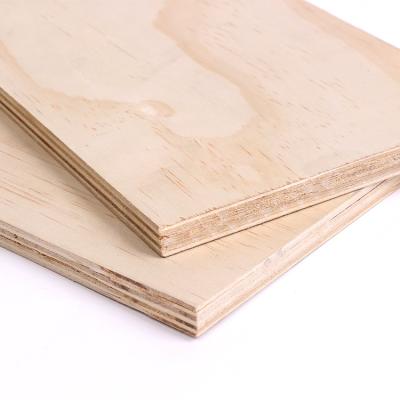 China Factory wholesale 9mm contemporary pine laminate / double pine veneer plywood for sale