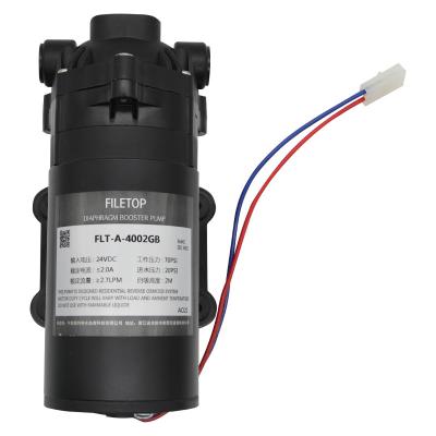 China 75G Hotel Stabilized Diaphragm And Water Purifier RO Booster Pump for sale